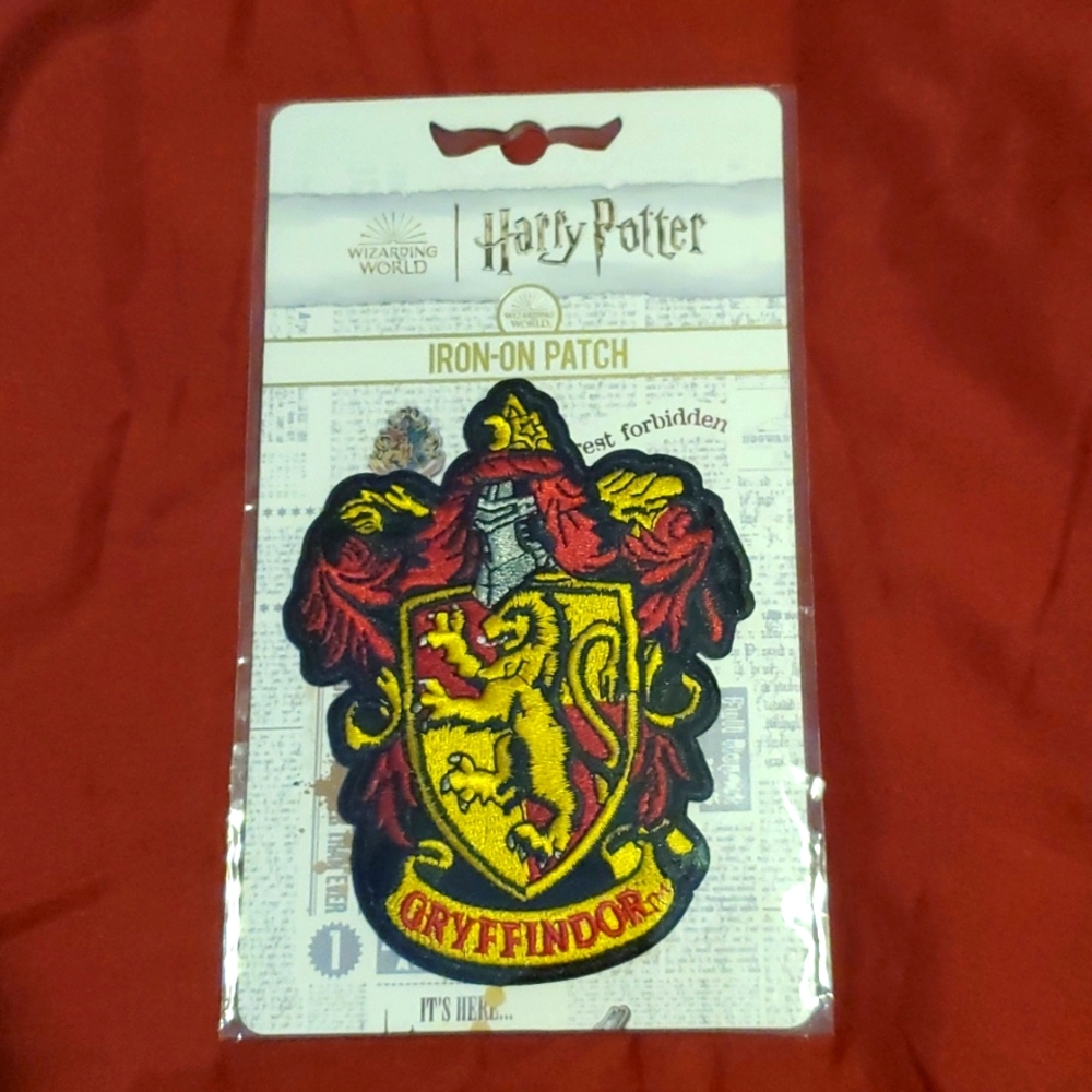 Harry Potter Gryffindor House Iron On Patch